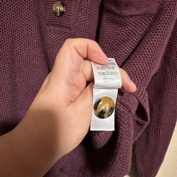 Lunya Pocket‎ Henley Sweater Cottonsilk Size 
XS/Small Cozy Loungewear Comfy - Picture 5 of 8